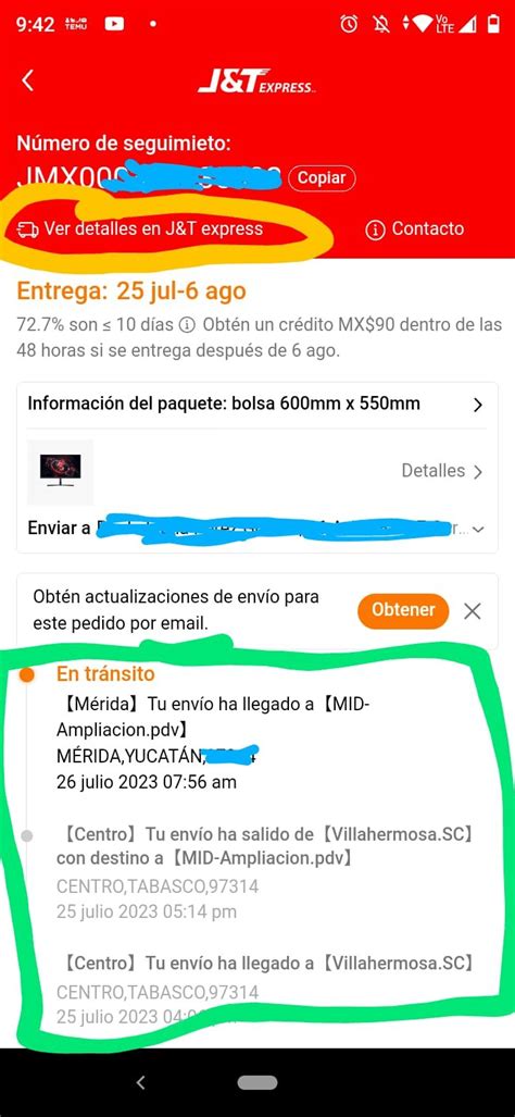 mxfdd rastrear pedido|Seguimiento de pedido .